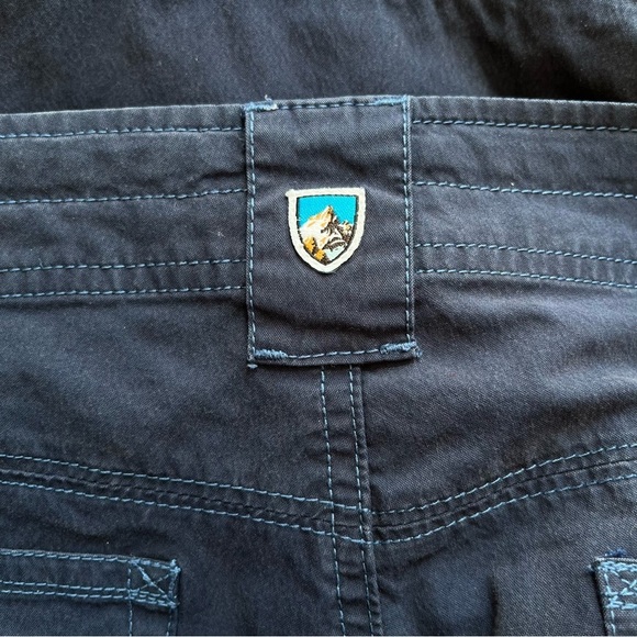 Kuhl Womens Splash Metro Pants Size 12 Roll Up Convertible Navy Hiking - Picture 14 of 14